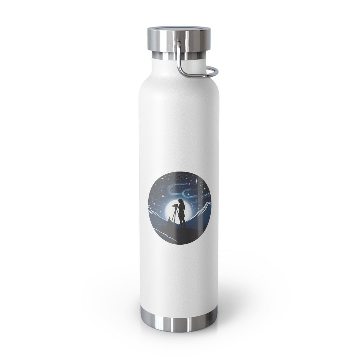Don't Be Scared Astrophotographer Insulated Bottle 22oz - Image 9
