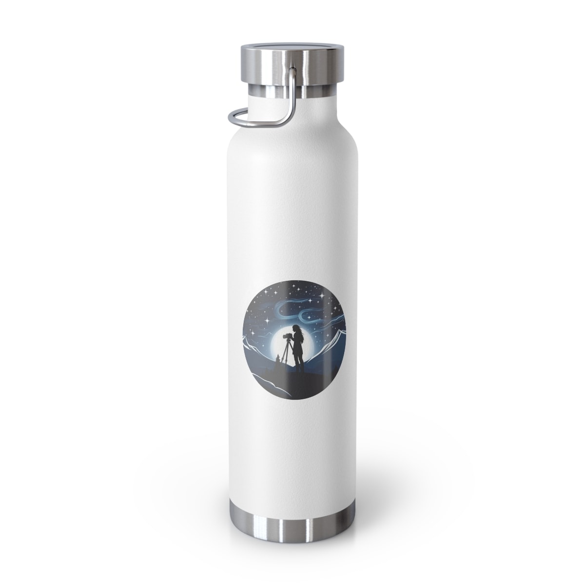 Don't Be Scared Astrophotographer Insulated Bottle 22oz - Image 10