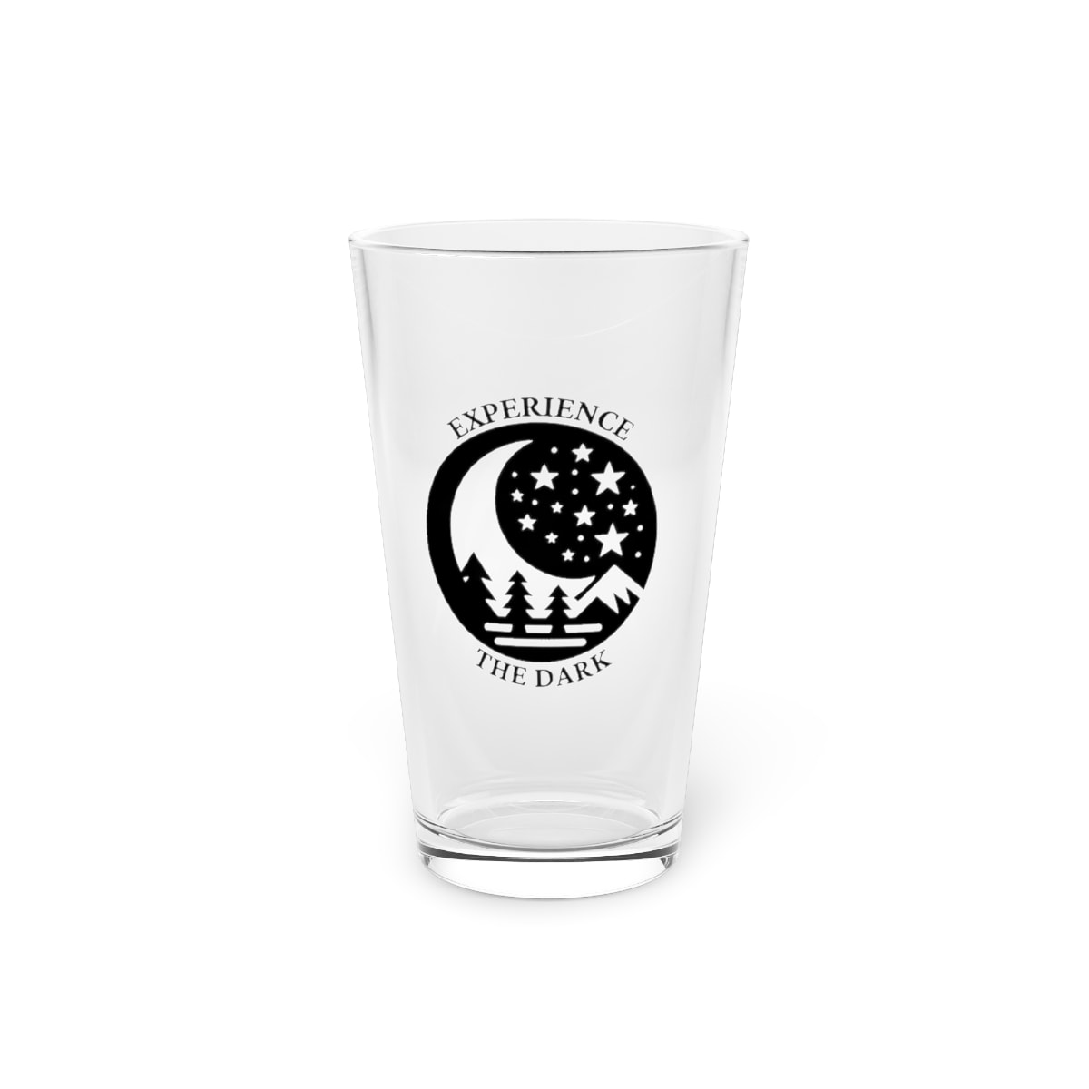 Experience the Dark Stargazing Pint Glass 16oz