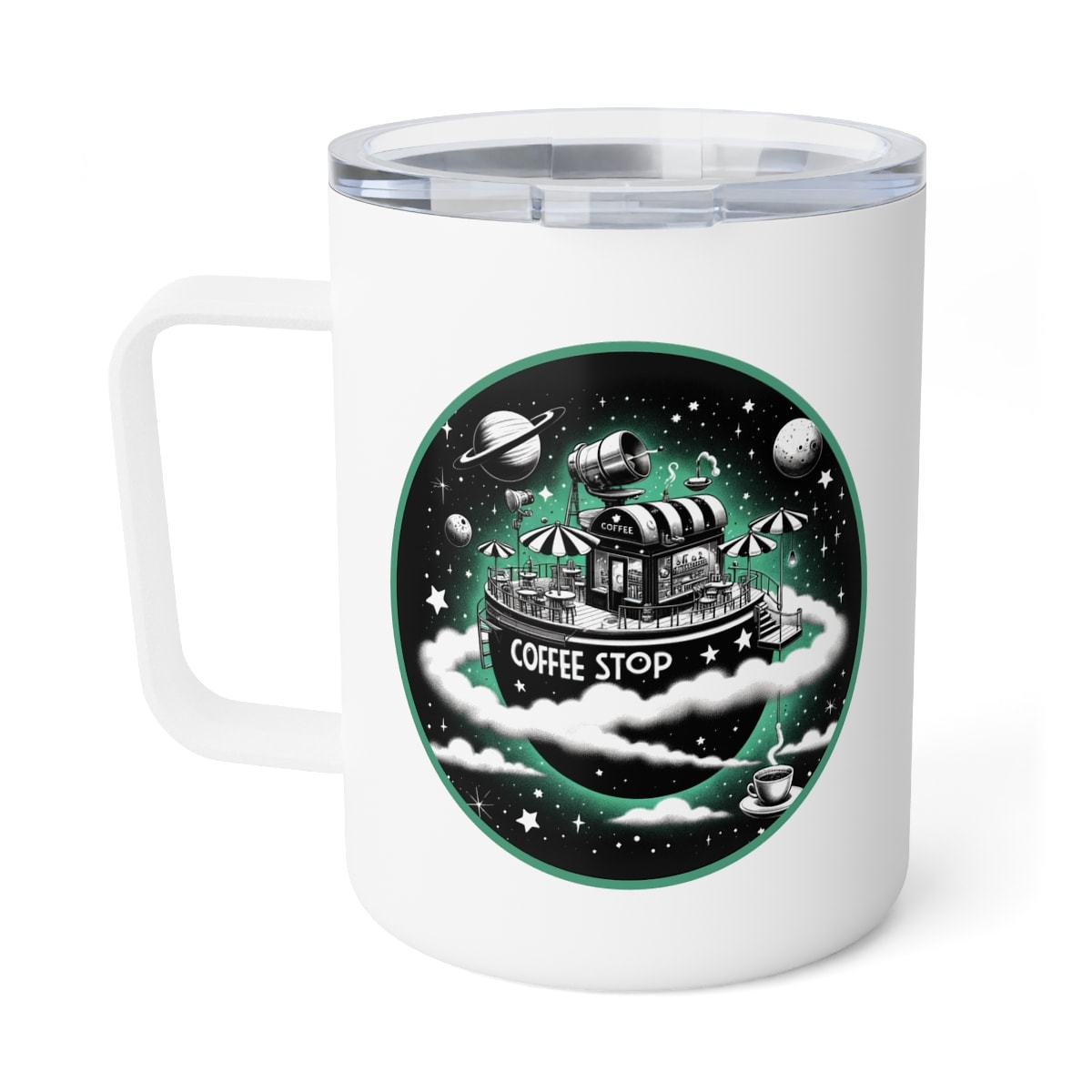 Insulated Space Coffee Stop Travel Mug 10oz - rwtadventures.com