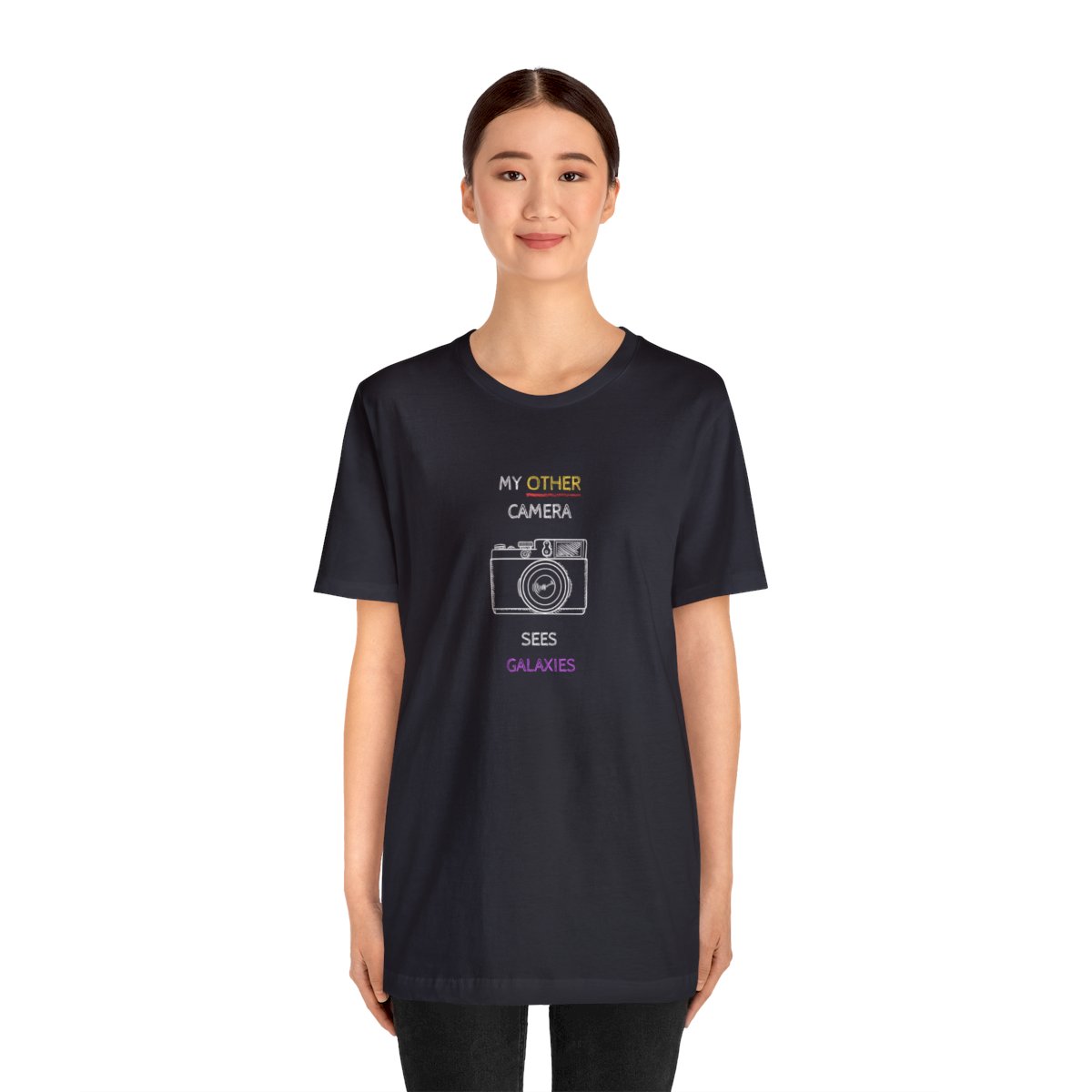My Other Camera Astrophotographer Short Sleeve Tee - Image 39