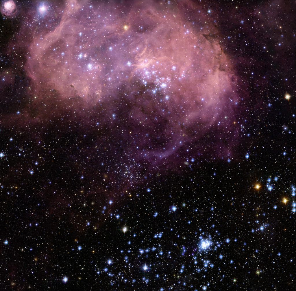 Hubble Captures Bubbles And Baby Stars