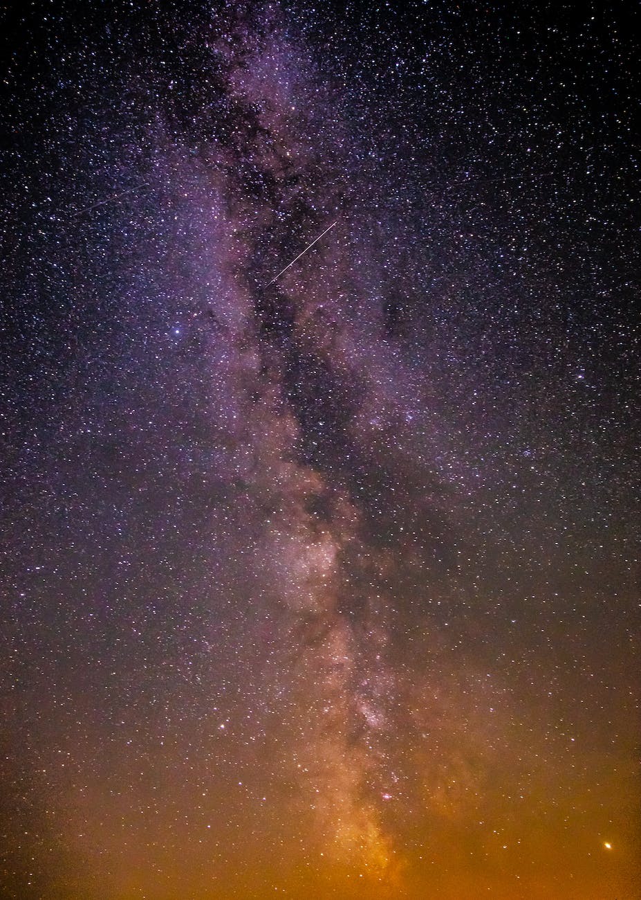 photo of night sky full of stars