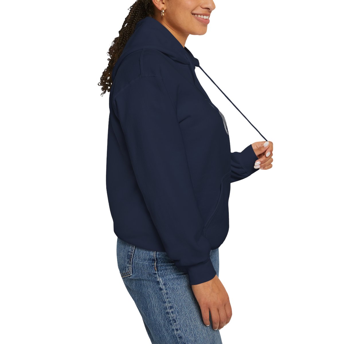 Sketch Saturn Hooded Sweatshirt - Image 11