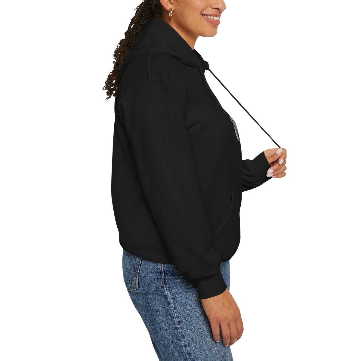 Sketch Saturn Hooded Sweatshirt - Image 24