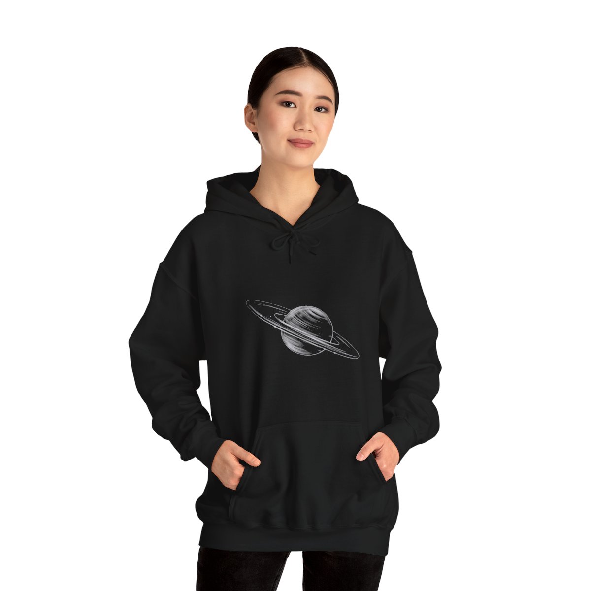 Sketch Saturn Hooded Sweatshirt - Image 20