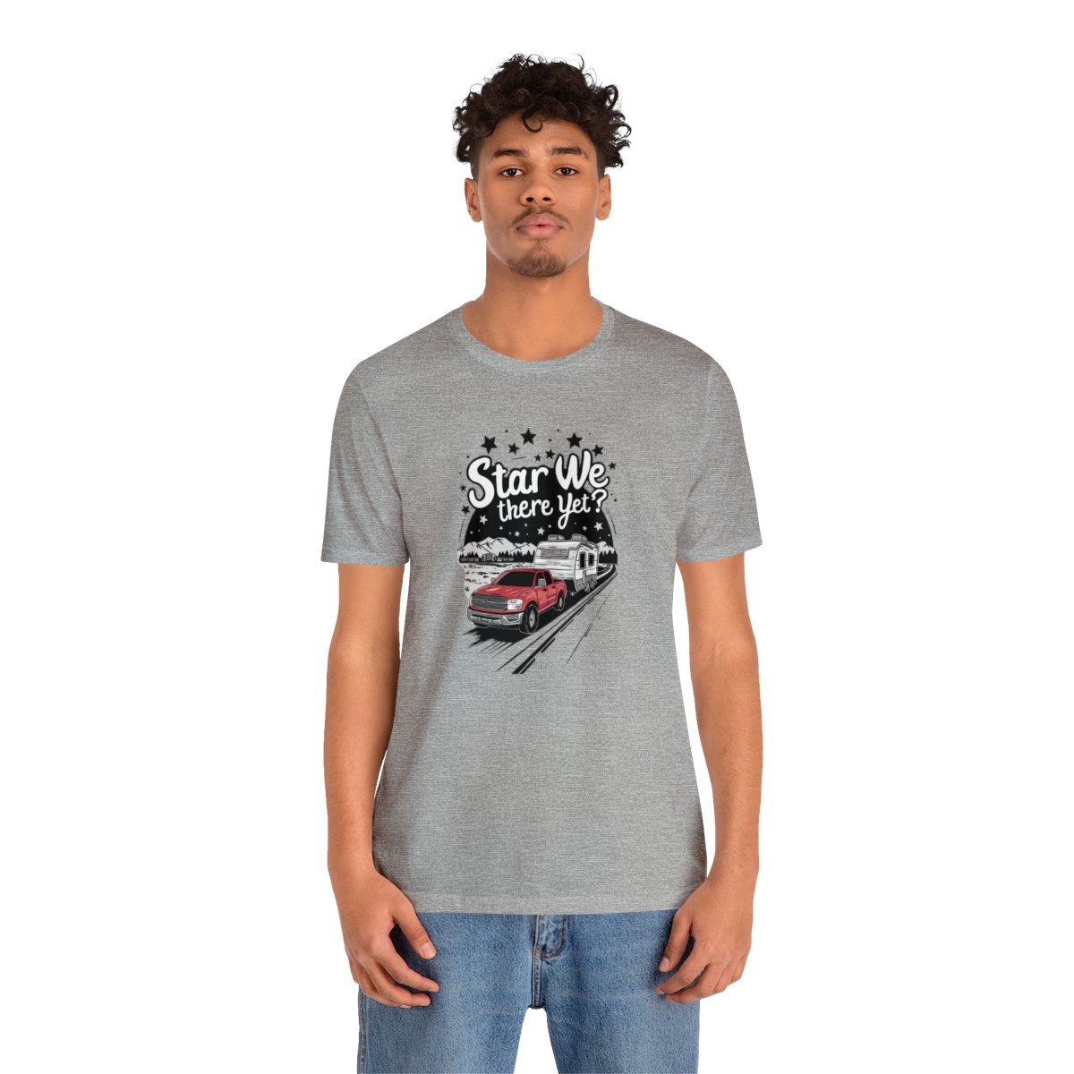 Red Truck Rving Star We There Yet Short Sleeve Tee - Image 5