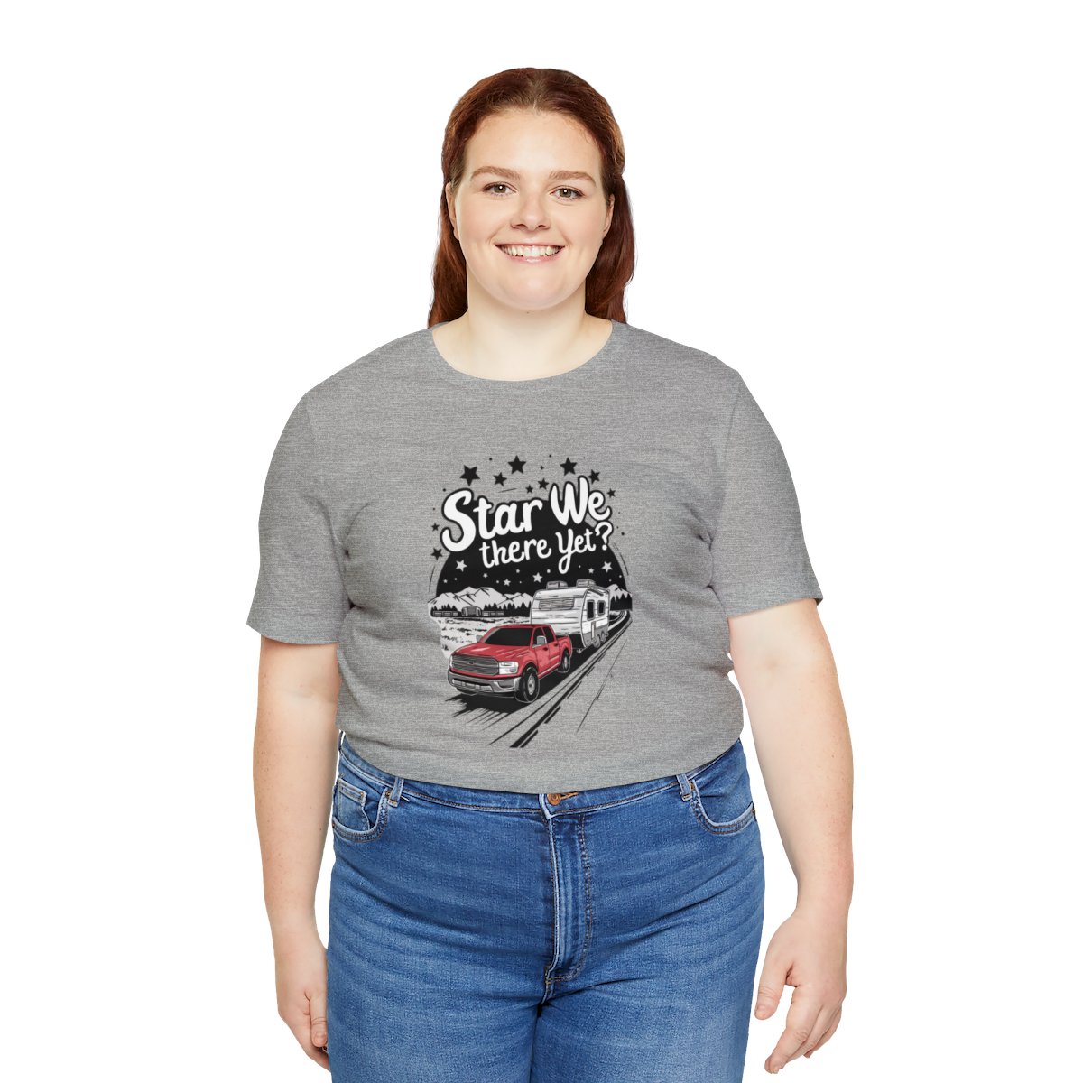 Red Truck Rving Star We There Yet Short Sleeve Tee - Image 7