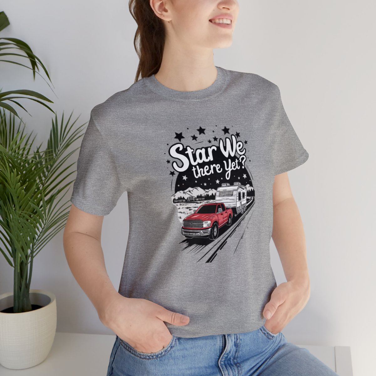 Red Truck Rving Star We There Yet Short Sleeve Tee - Image 9