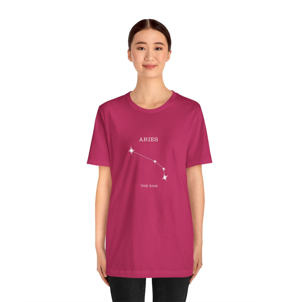 Stargazer Aries Constellation Jersey Short Sleeve Tee - Image 75