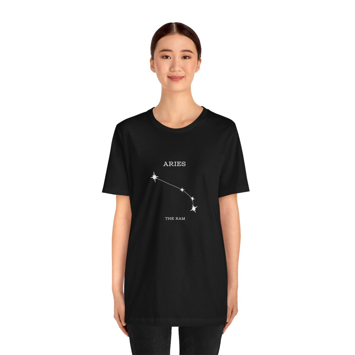 Stargazer Aries Constellation Jersey Short Sleeve Tee - Image 3