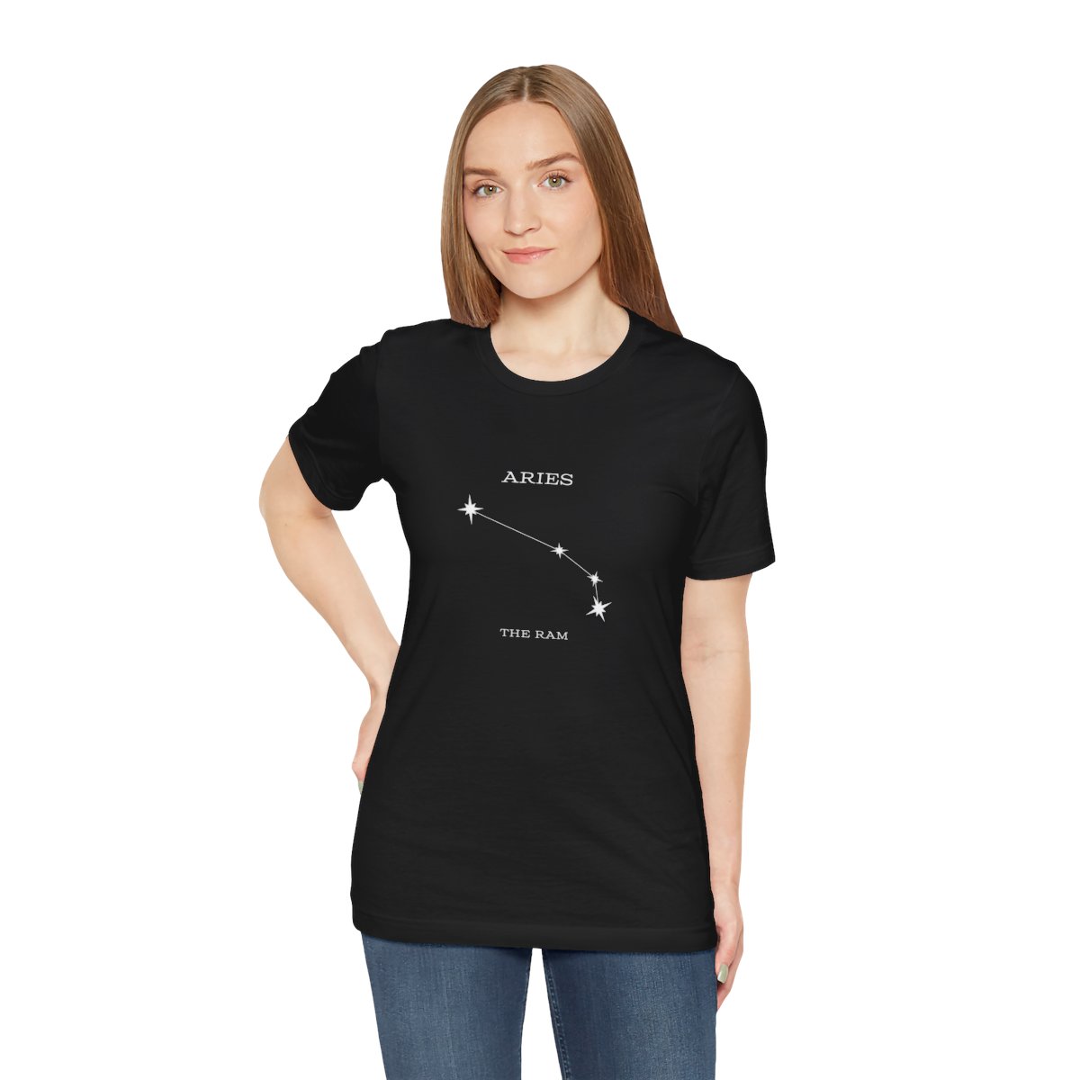 Stargazer Aries Constellation Jersey Short Sleeve Tee - Image 5