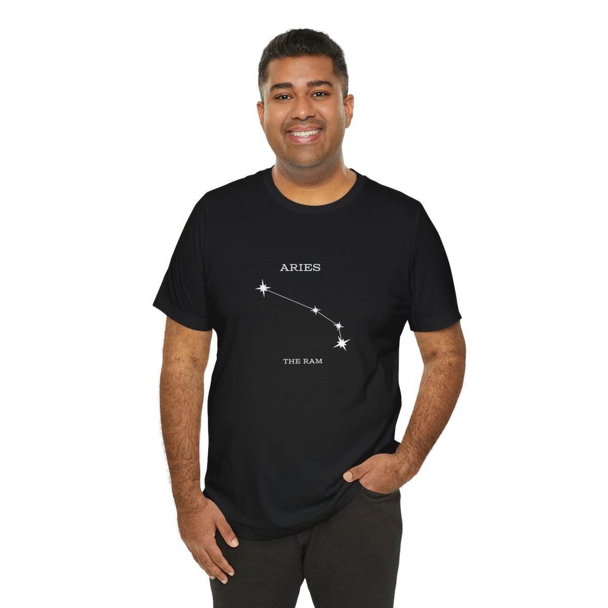 Stargazer Aries Constellation Jersey Short Sleeve Tee - Image 8