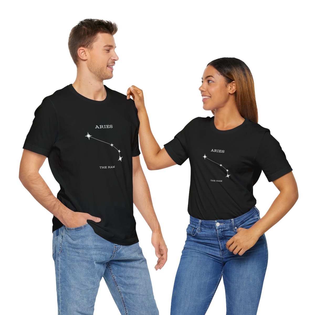 Stargazer Aries Constellation Jersey Short Sleeve Tee - Image 10