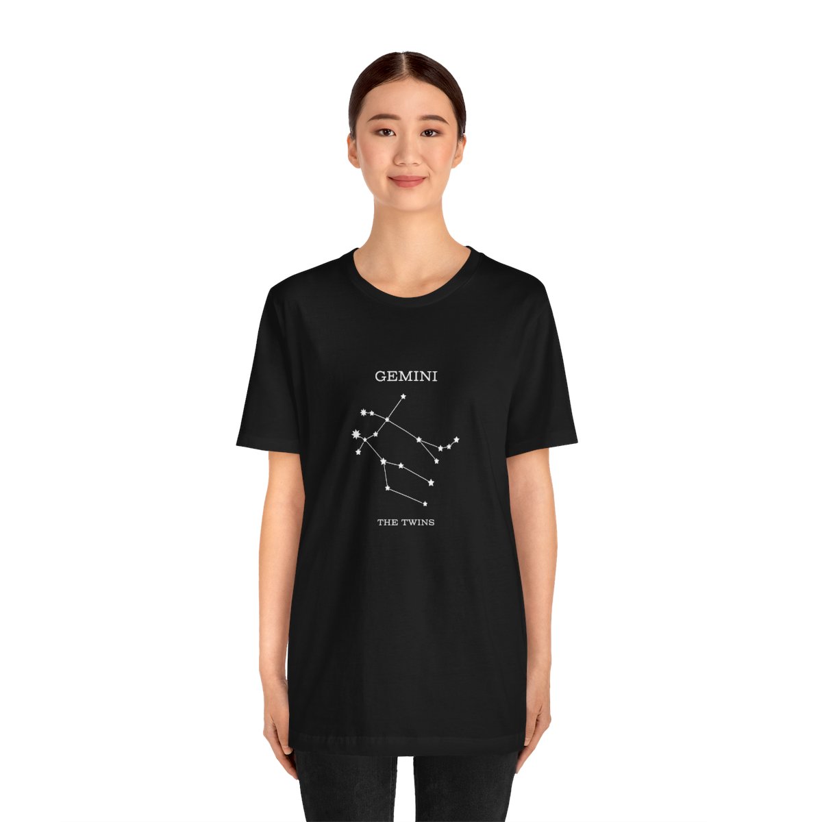 Stargazer Gemini Constellation Short Sleeve Tee - Image 15