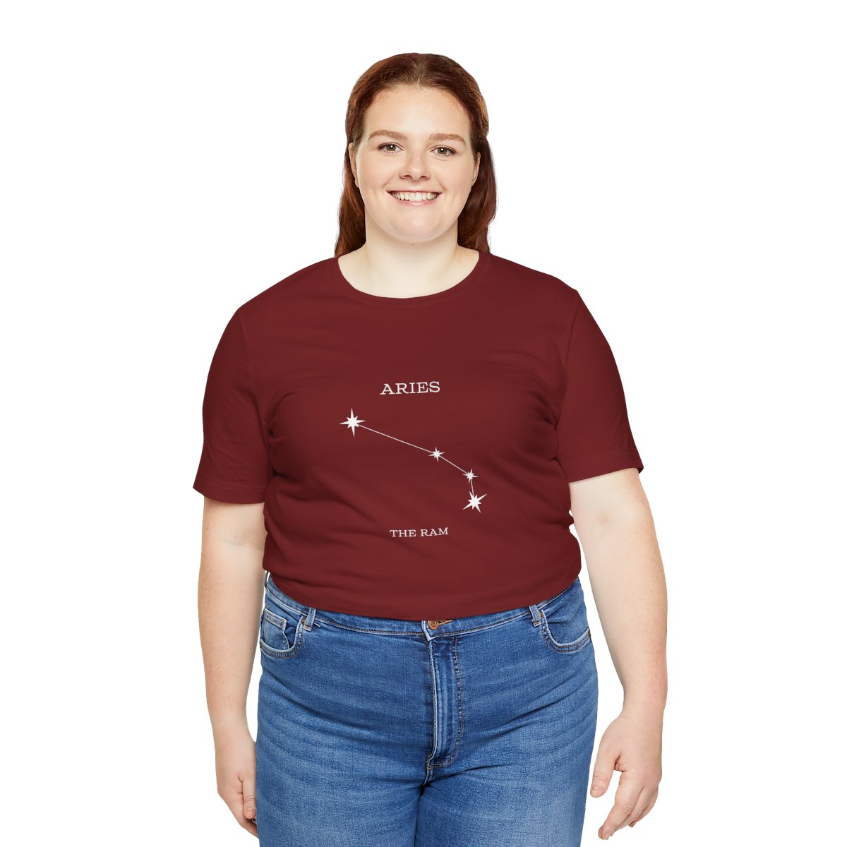 Stargazer Aries Constellation Jersey Short Sleeve Tee - Image 91