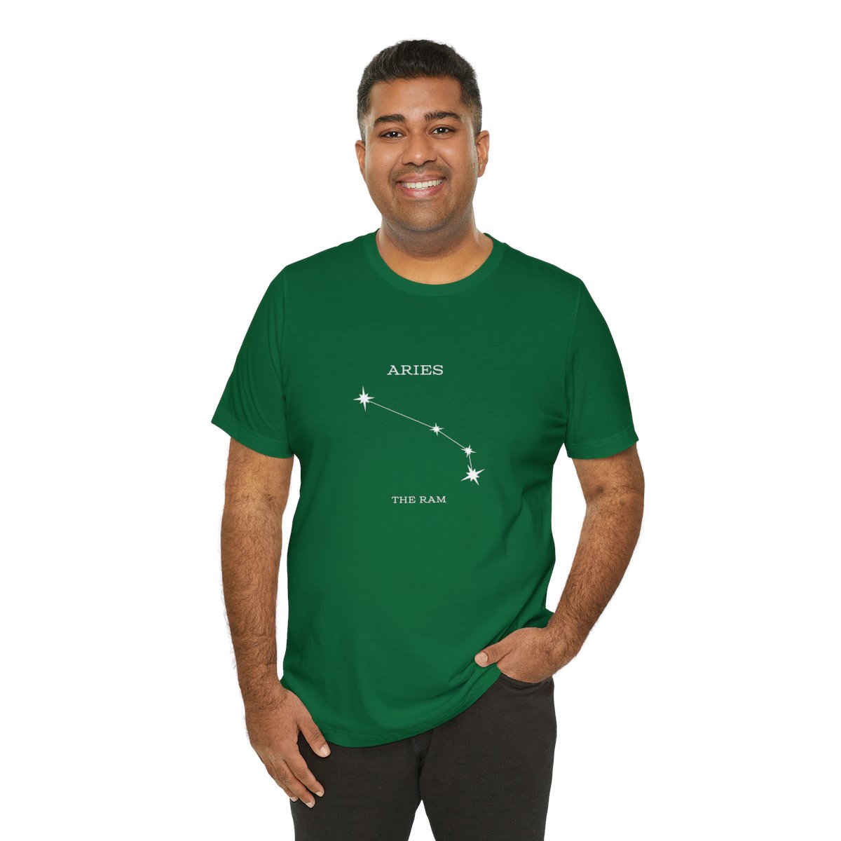 Stargazer Aries Constellation Jersey Short Sleeve Tee - Image 20