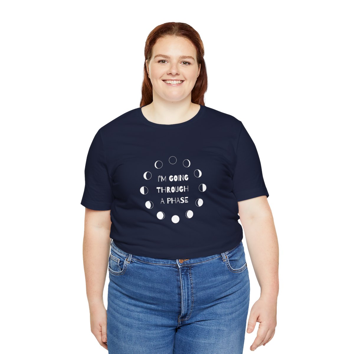 I'm Going Through a Phase Moon Shirt Short Sleeve Tee - Image 79