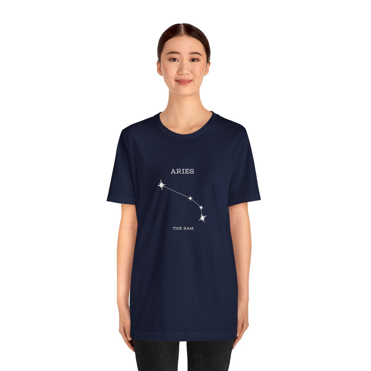 Stargazer Aries Constellation Jersey Short Sleeve Tee - Image 51
