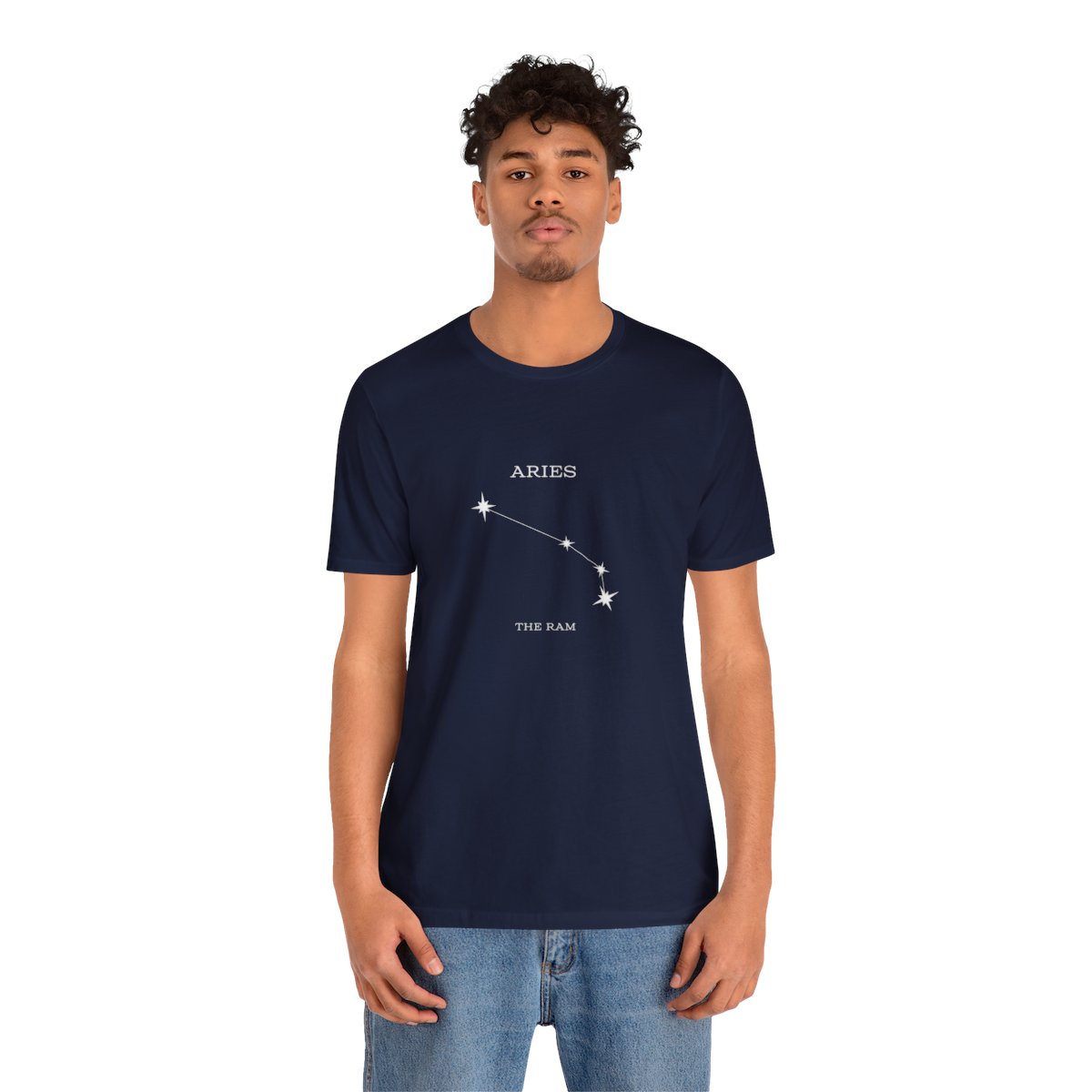 Stargazer Aries Constellation Jersey Short Sleeve Tee - Image 52