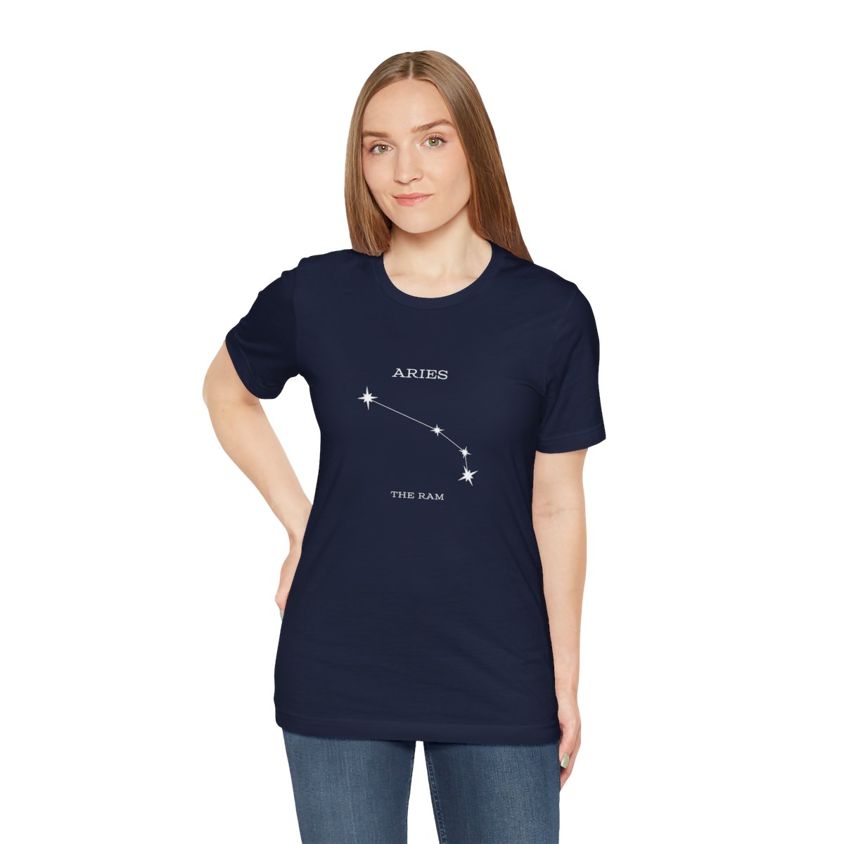 Stargazer Aries Constellation Jersey Short Sleeve Tee - Image 53