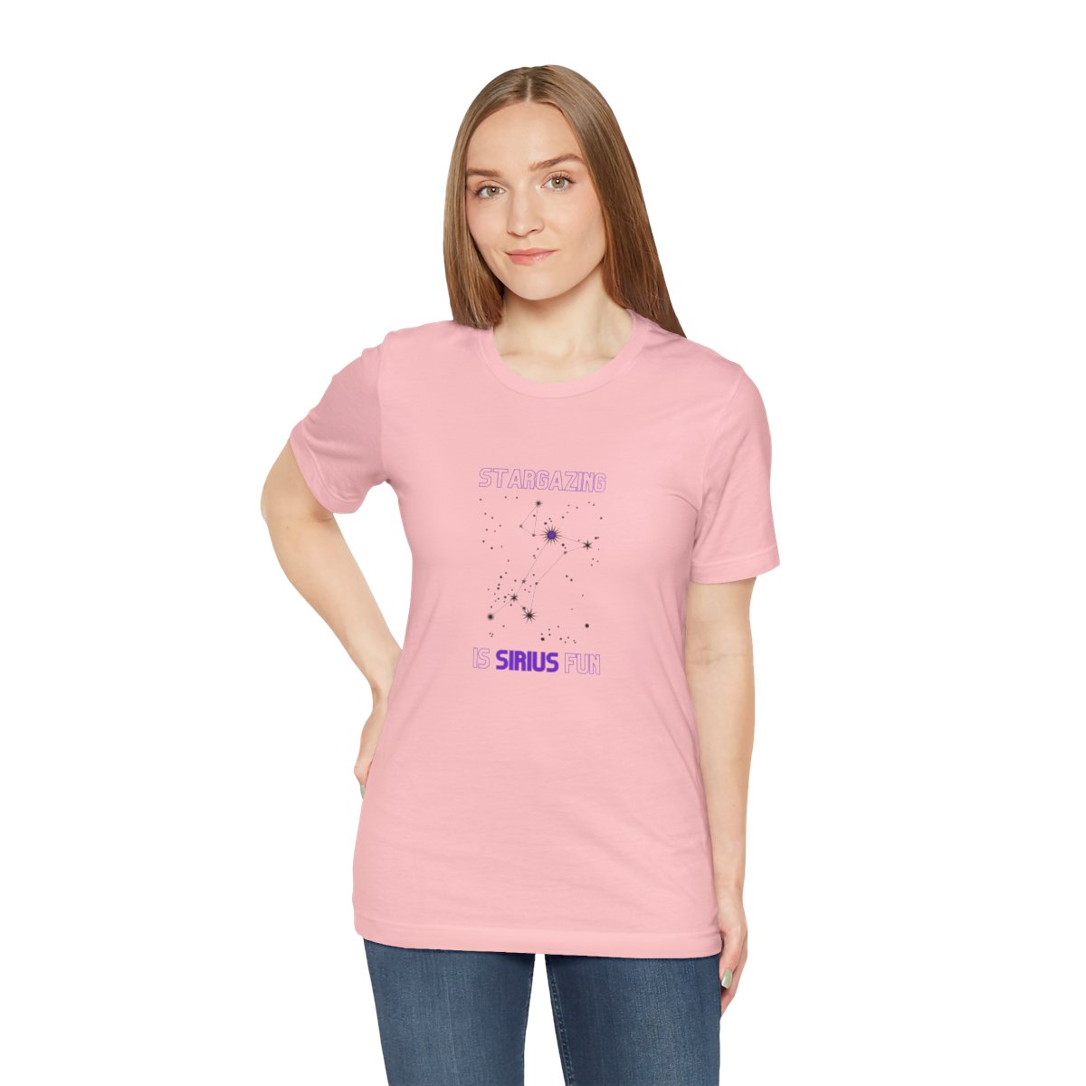 Stargazing is Sirius Fun Short Sleeve Tee - Image 77