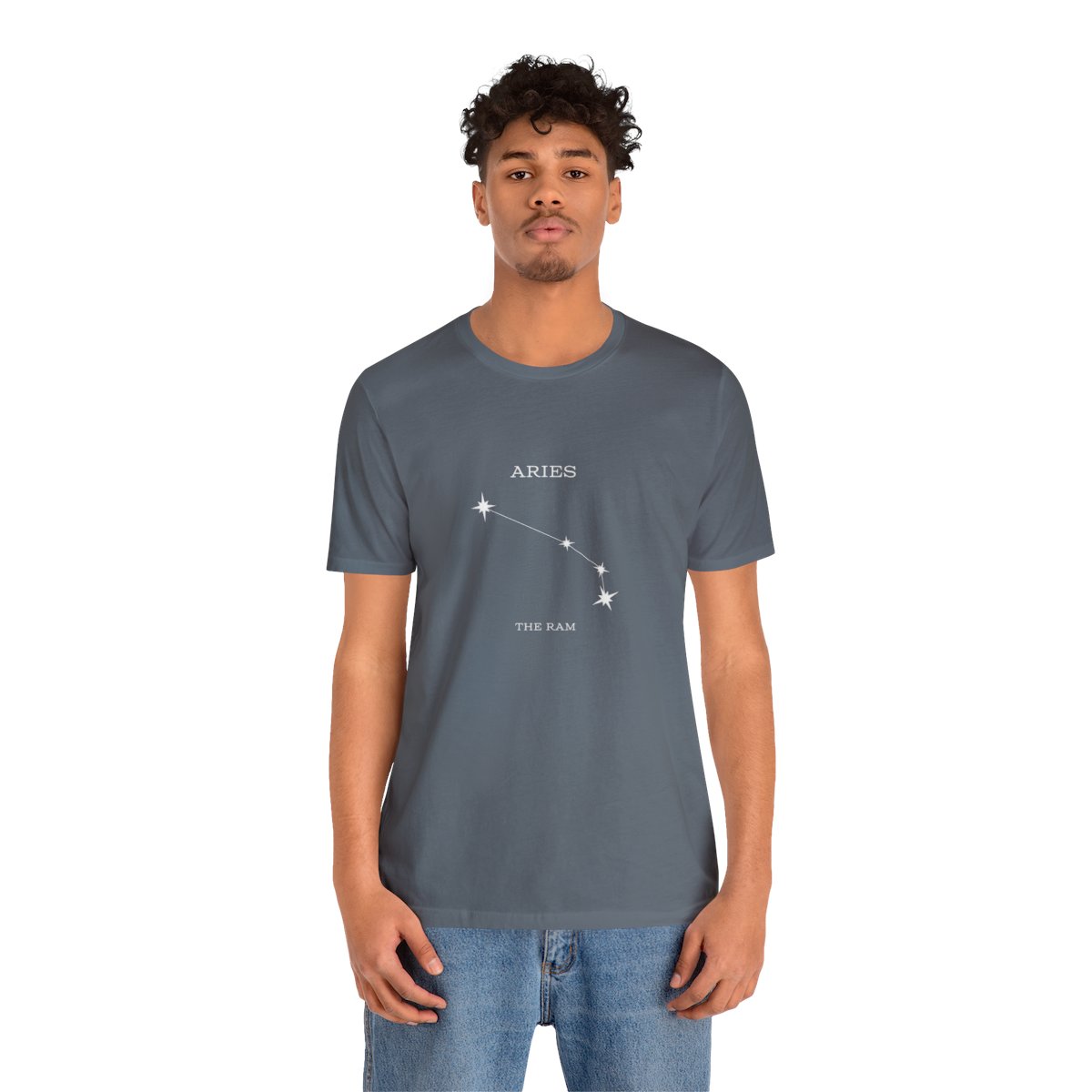 Stargazer Aries Constellation Jersey Short Sleeve Tee - Image 28