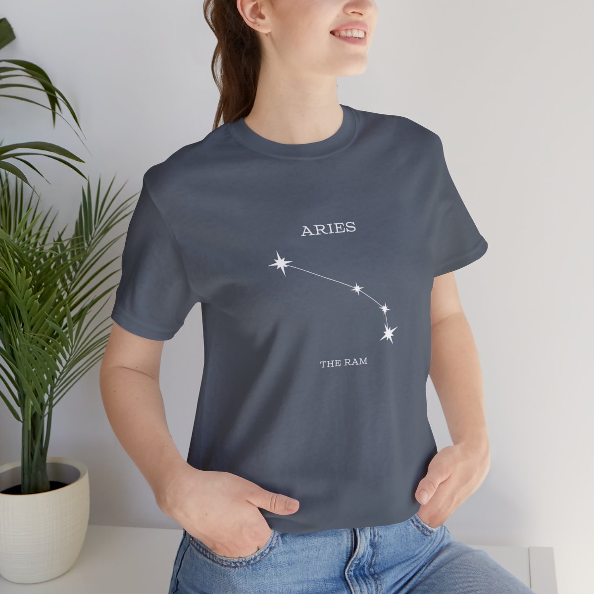 Stargazer Aries Constellation Jersey Short Sleeve Tee - Image 33