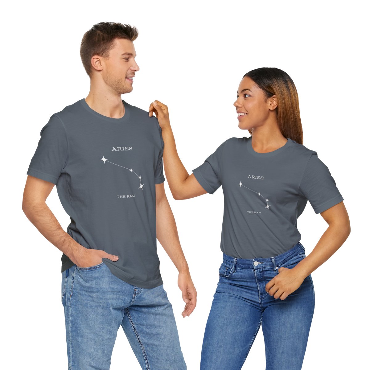 Stargazer Aries Constellation Jersey Short Sleeve Tee - Image 34