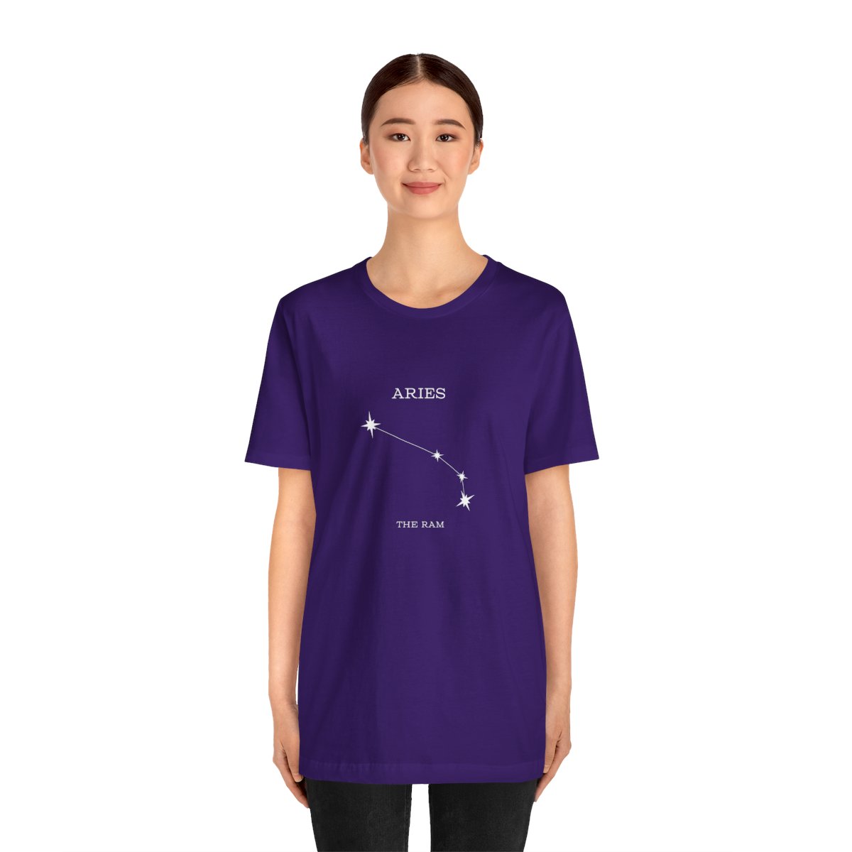 Stargazer Aries Constellation Jersey Short Sleeve Tee - Image 63