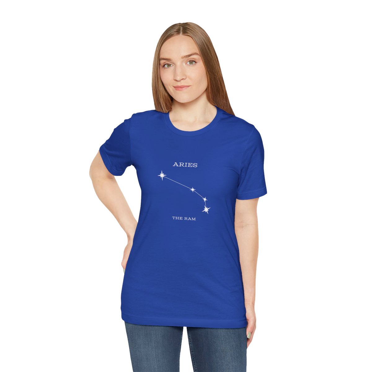 Stargazer Aries Constellation Jersey Short Sleeve Tee - Image 41