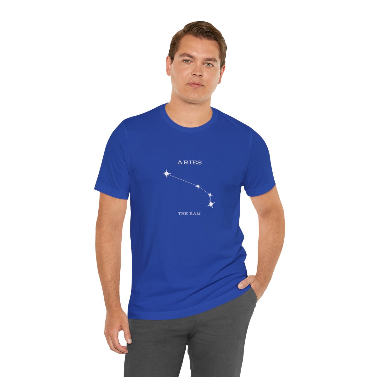 Stargazer Aries Constellation Jersey Short Sleeve Tee - Image 42