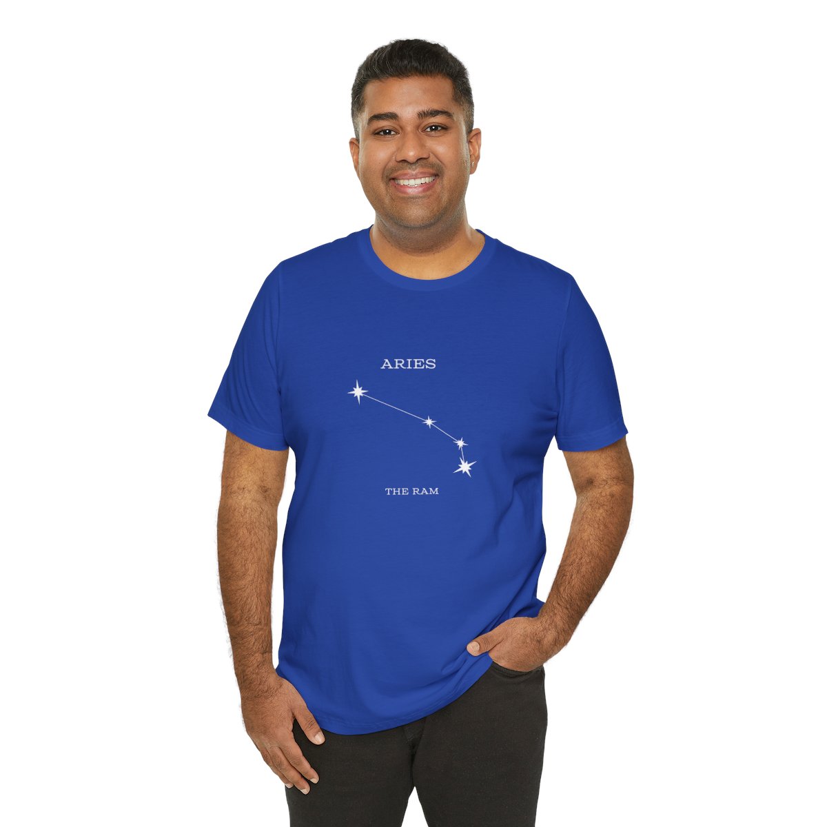 Stargazer Aries Constellation Jersey Short Sleeve Tee - Image 44