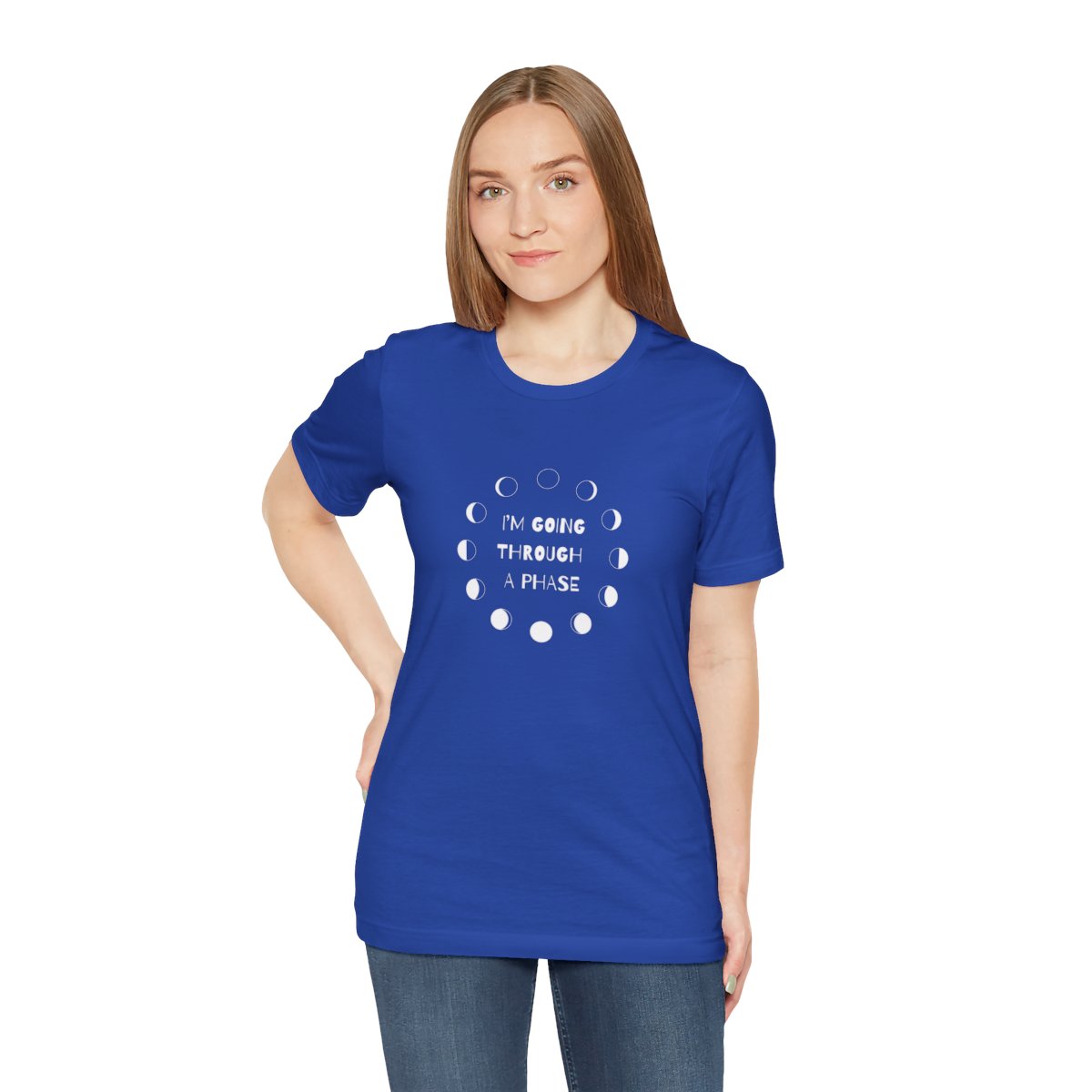 I'm Going Through a Phase Moon Shirt Short Sleeve Tee - Image 61