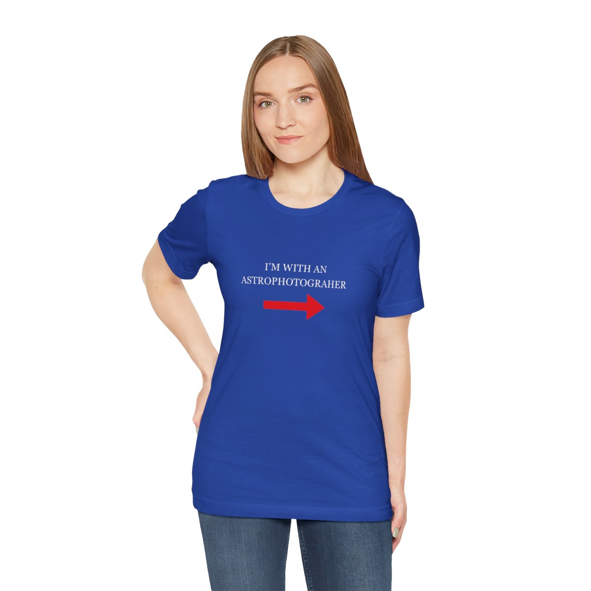 With an Astrophotographer Short Sleeve Tee - Image 29