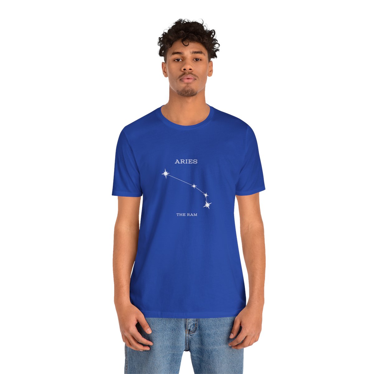Stargazer Aries Constellation Jersey Short Sleeve Tee - Image 40