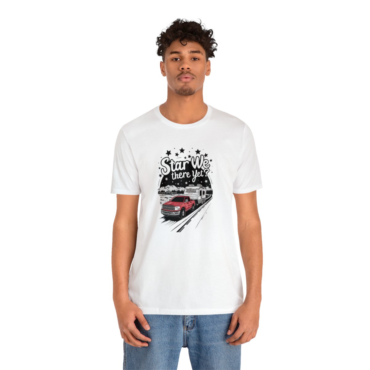 Red Truck Rving Star We There Yet Short Sleeve Tee - Image 17