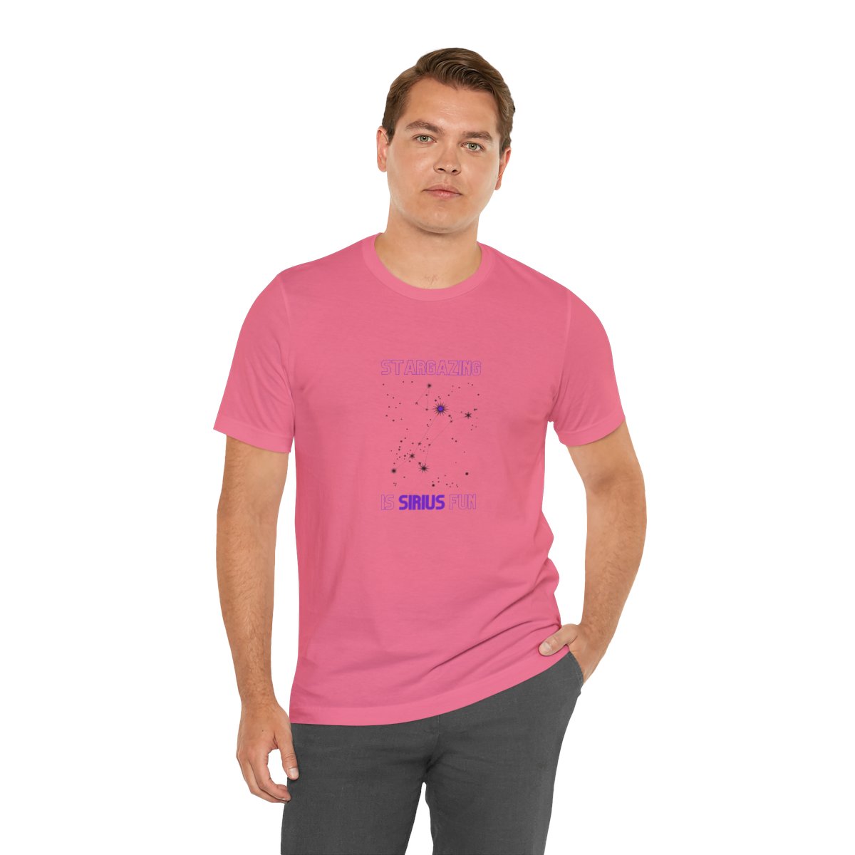 Stargazing is Sirius Fun Short Sleeve Tee - Image 66