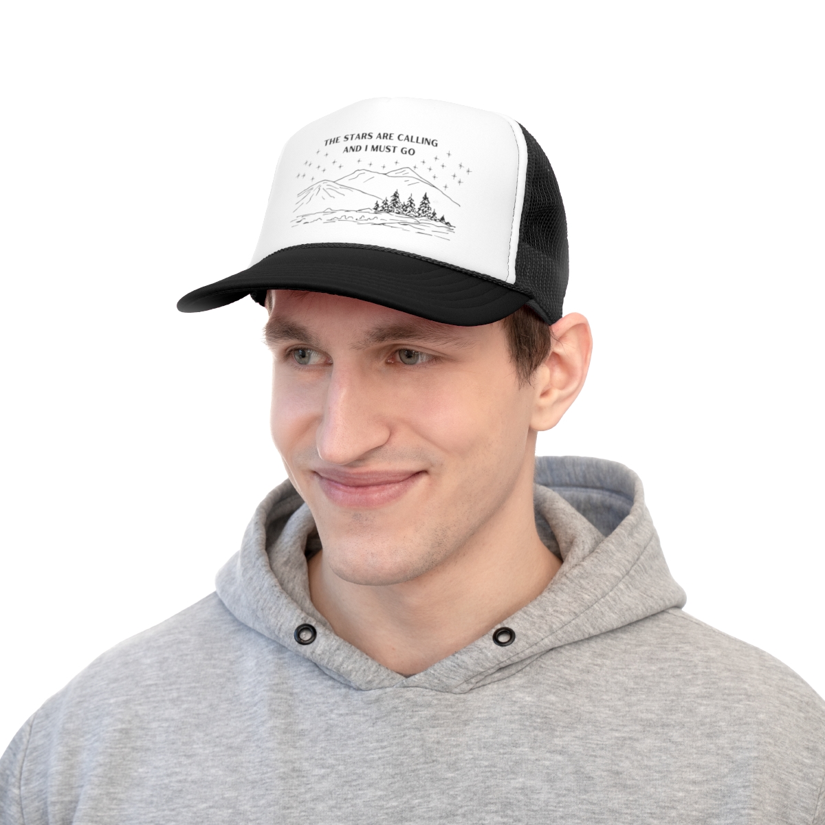 The Stars are Calling Astrotourism Trucker Cap